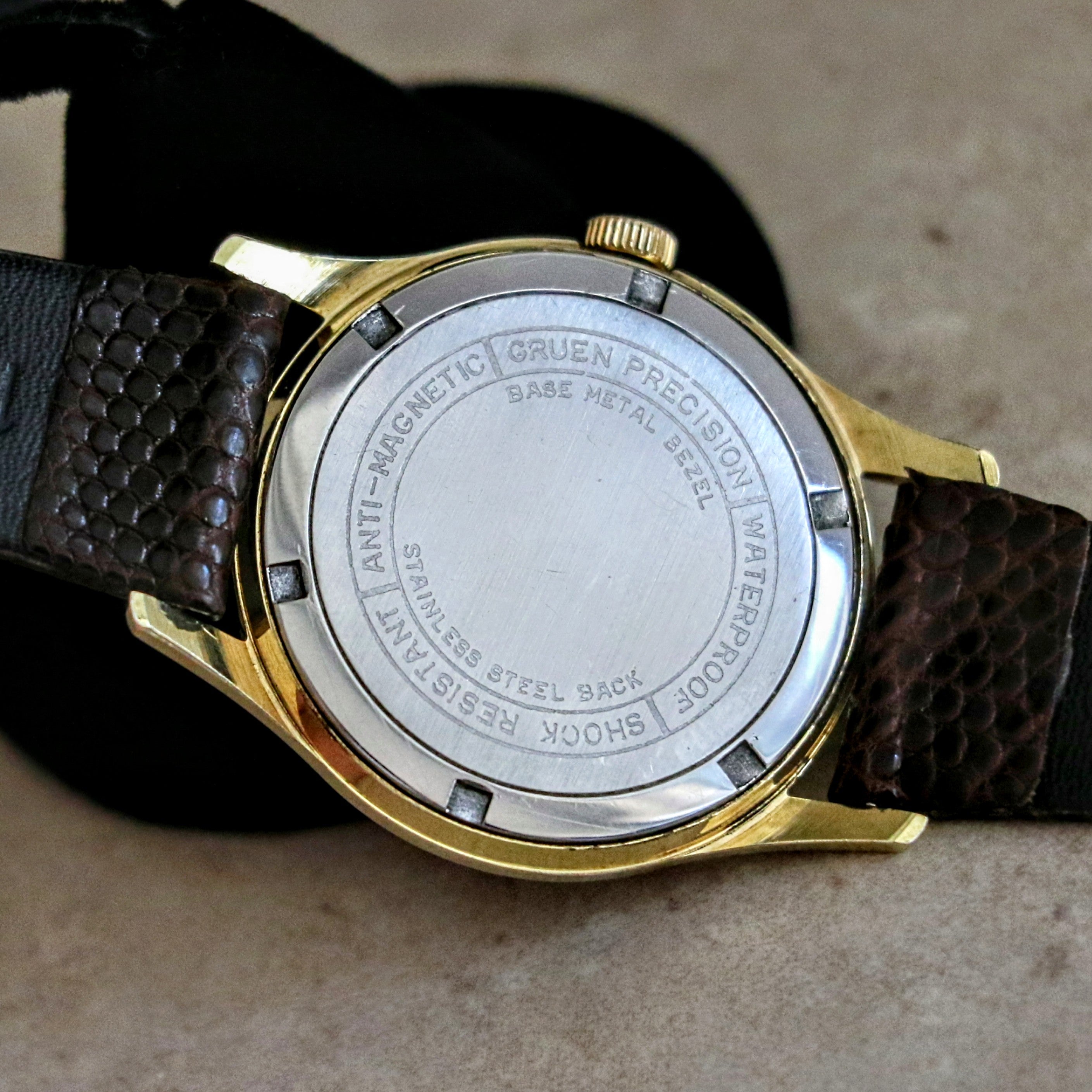 Vintage GRUEN Precision Wristwatch 17 Jewels Swiss Caliber N510SS Watch