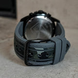 COACH Kent Camo Wristwatch Style No. C7347 Chronograph & Date Watch - Orig. Strap!