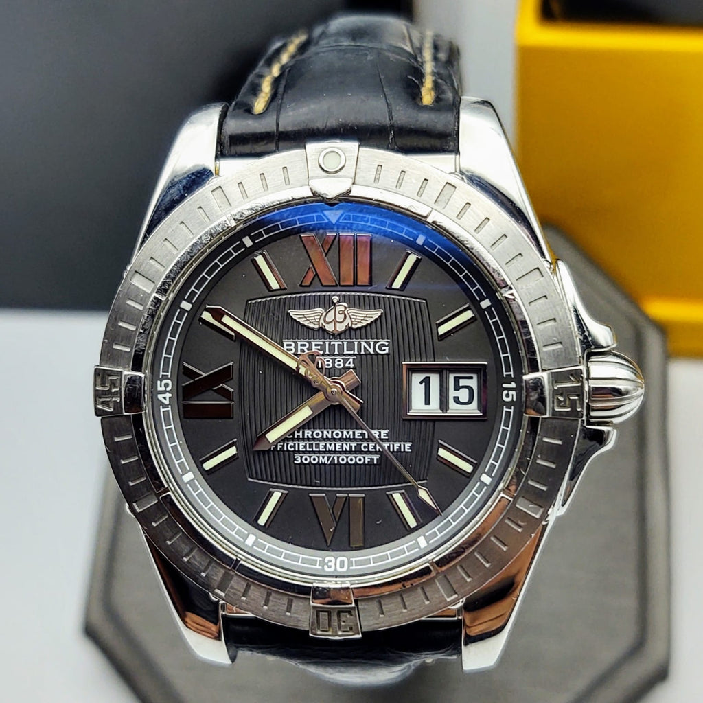 BREITLING Windrider Cockpit Watch Chronometer Officiellement Certifie ...
