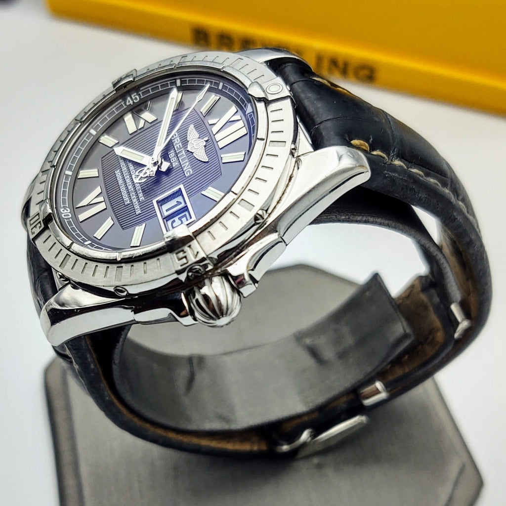 BREITLING Windrider Cockpit Watch Chronometer Officiellement Certifie ...