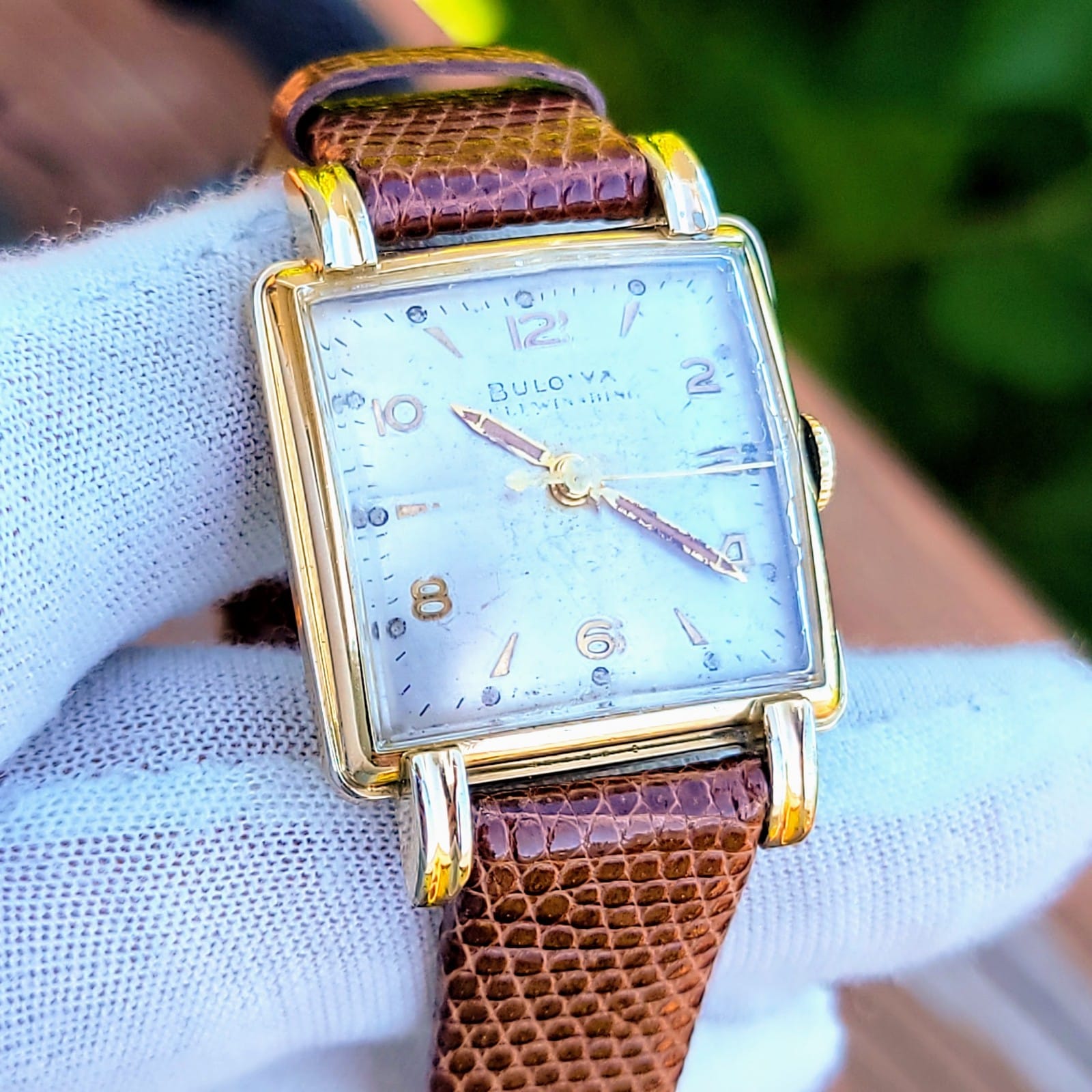 Bulova self online winding watch vintage