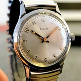1950's ELGIN Pie Pan Dial 19 Jewels U.S.A.