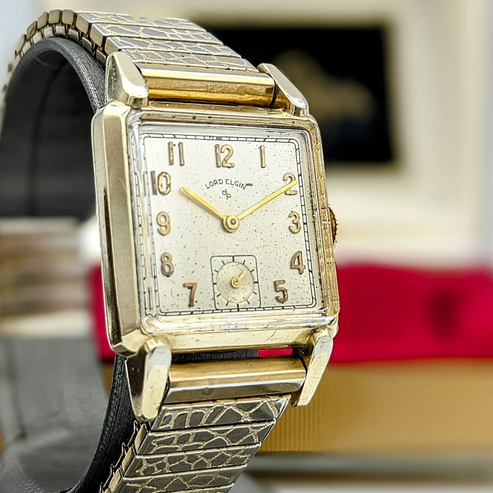HOT Wrist Watch Lord Elgin Gold Watch Vintage Elgin Wrist Watch