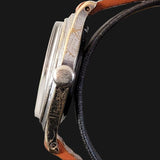 RARE & UNUSUAL Double Signed Jaeger-LeCoultre Military Style Wristwatch