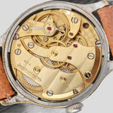 RARE & UNUSUAL Double Signed Jaeger-LeCoultre Military Style Wristwatch