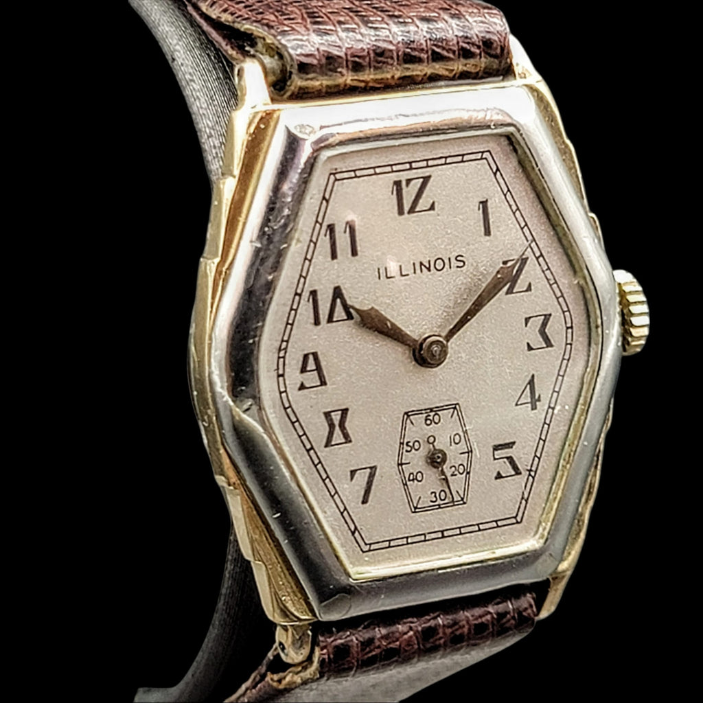 ILLINOIS 1931 Ritz Wristwatch Art Deco Watch – SECOND HAND HOROLOGY