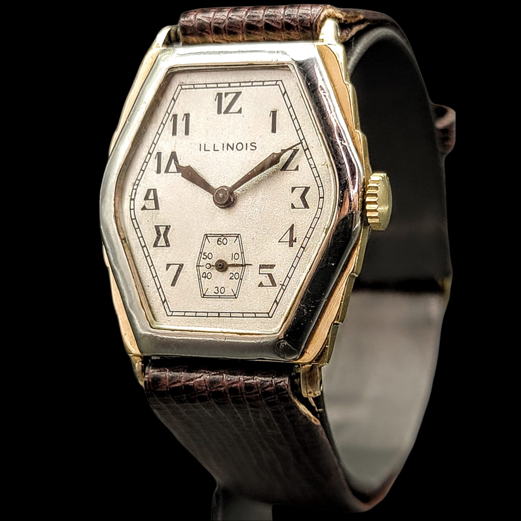 ILLINOIS 1931 Ritz Wristwatch Art Deco Watch