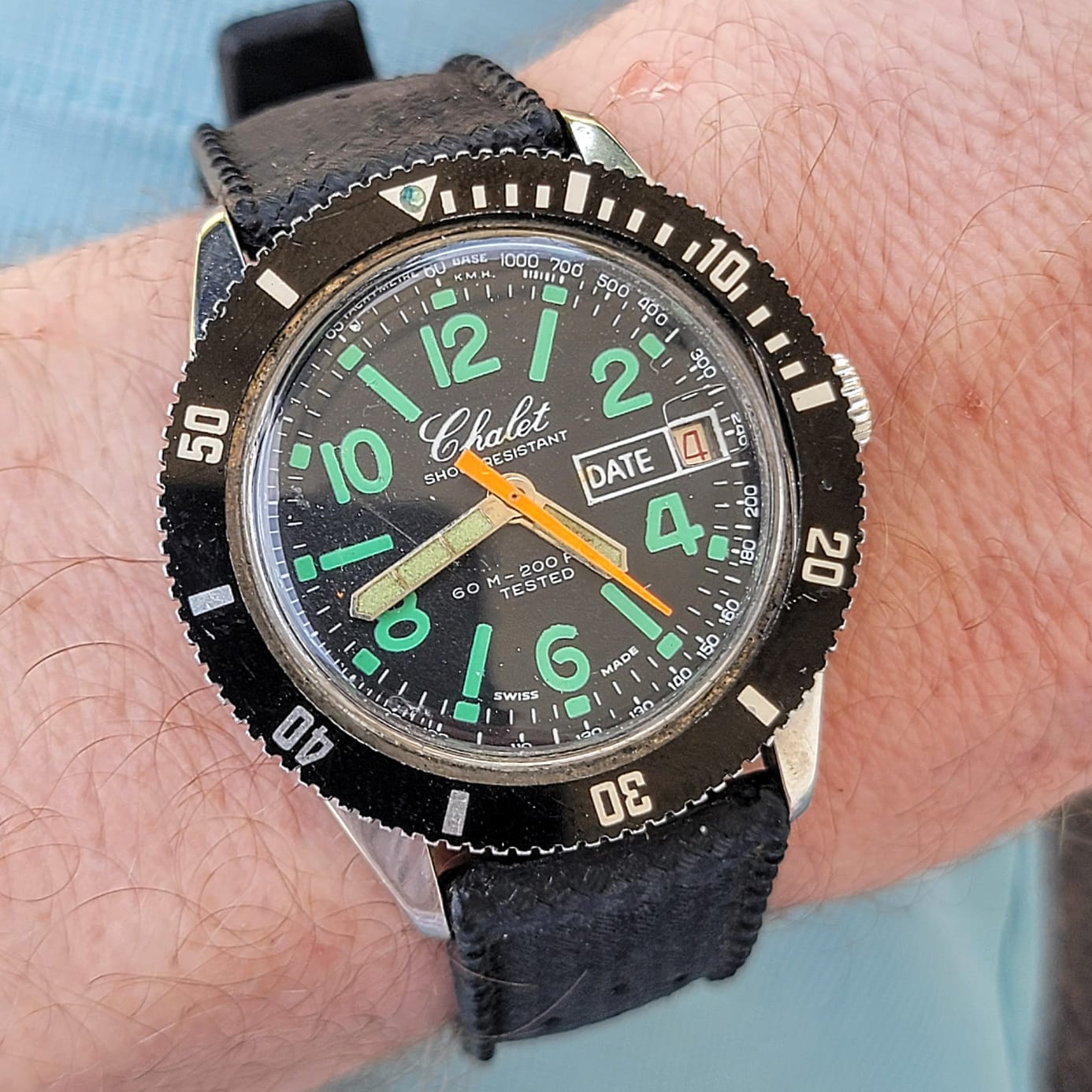 Vintage chalet watch cheap
