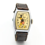 Ingersoll MICKEY MOUSE Wristwatch U.S.A. Made 1930's Disney Watch