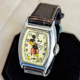 Ingersoll MICKEY MOUSE Wristwatch U.S.A. Made 1930's Disney Watch