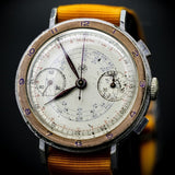 POSTALA Military Doctor's Watch Landeron 39 Chronograph Wristwatch
