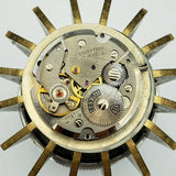 Vintage BELFORTE Wristwatch Luminous Indices and Hands Sunburst Dial 17 Jewels Watch