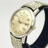 1969 BULOVA Beau Brummell Automatic Wristwatch 23J Cal. 10CPACD Date Window Watch