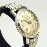 1969 BULOVA Beau Brummell Automatic Wristwatch 23J Cal. 10CPACD Date Window Watch