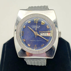Vintage CIMEGA Electra 21 Wristwatch Swiss Made Caliber 217P 21 Watch SECOND HAND HOROLOGY