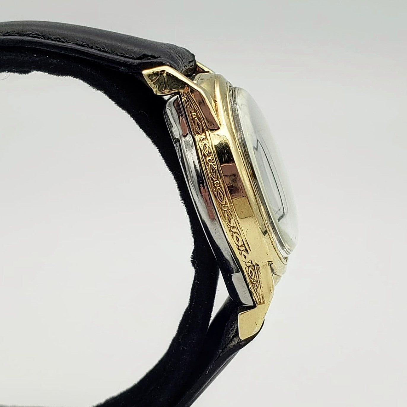 Vintage Oxford Military Style Wristwatch Sindaco Movement 15 Jewels Watch
