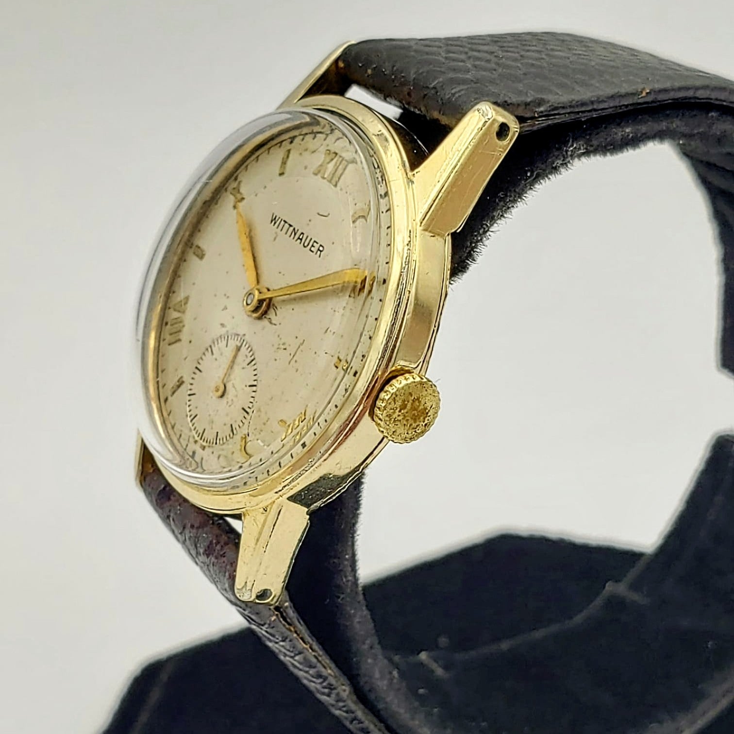 Vintage Wittnauer Wristwatch Swiss Caliber 11TN 17 Jewels Watch