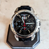JORG GRAY JG5600-21 Chronograph Wristwatch Steel Black Dial 48mm