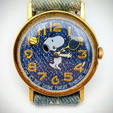 1976 Snoopy Watch Mystery Dial Vintage Manual Wristwatch