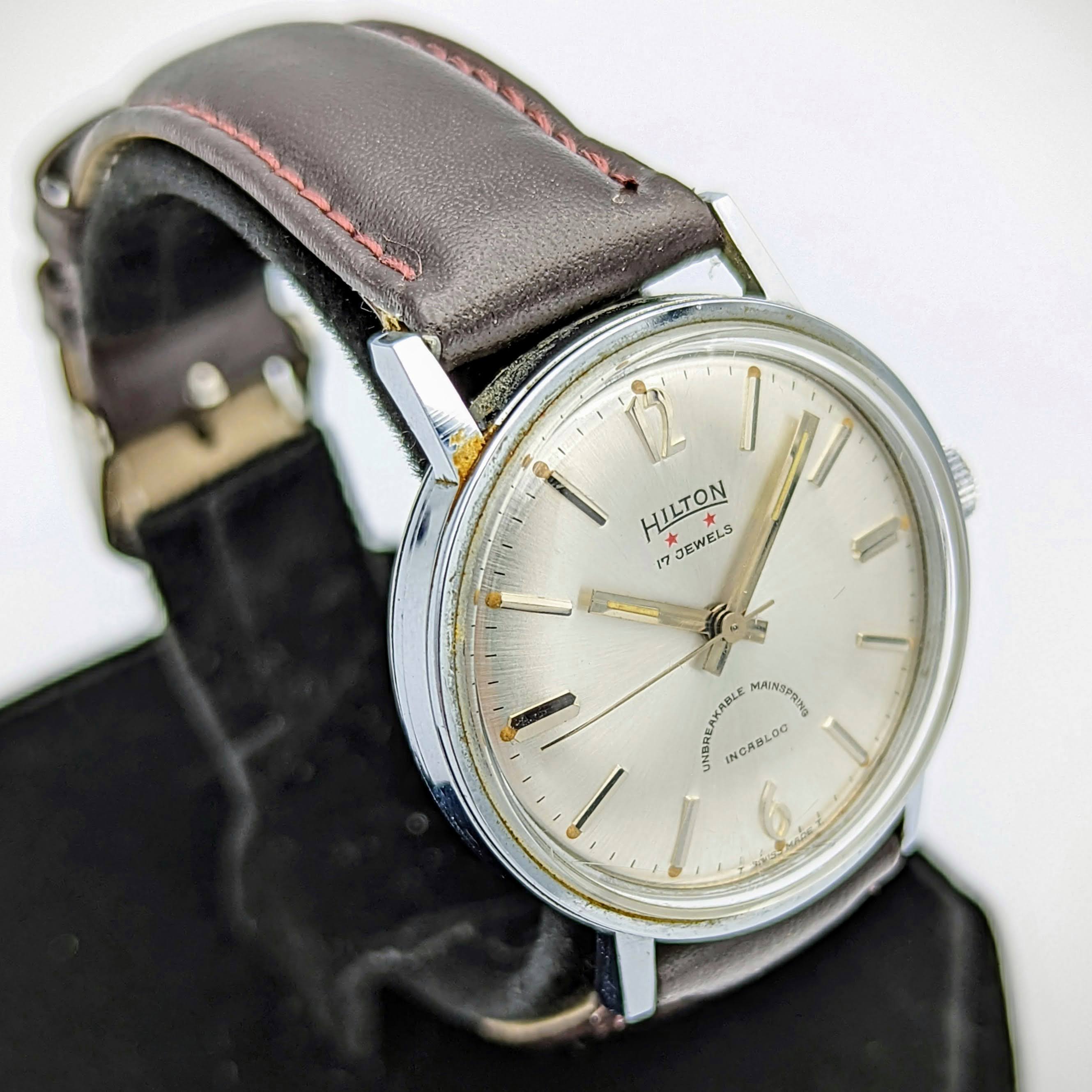 Buy HILTON Manual Wristwatch Cal. AS 1950 Second Hand Horology