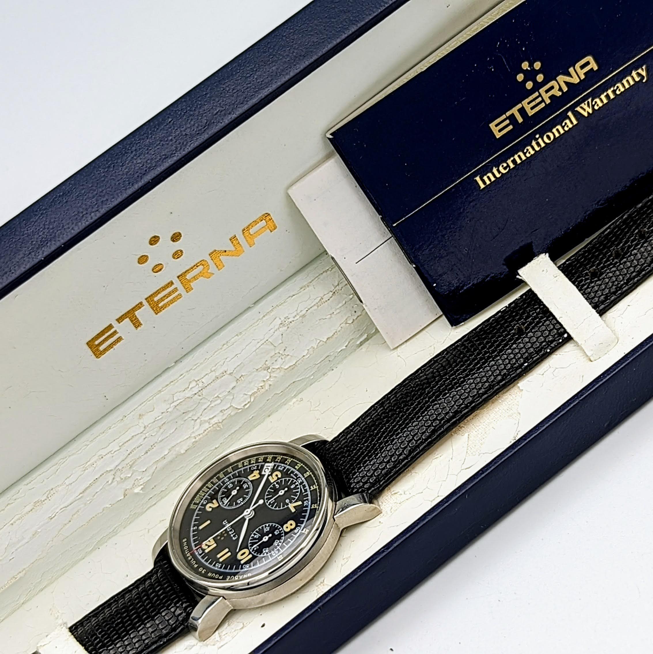 ETERNA Air Force Pulsometer Chronograph - Doctor's Watch - Special Edition No. 032