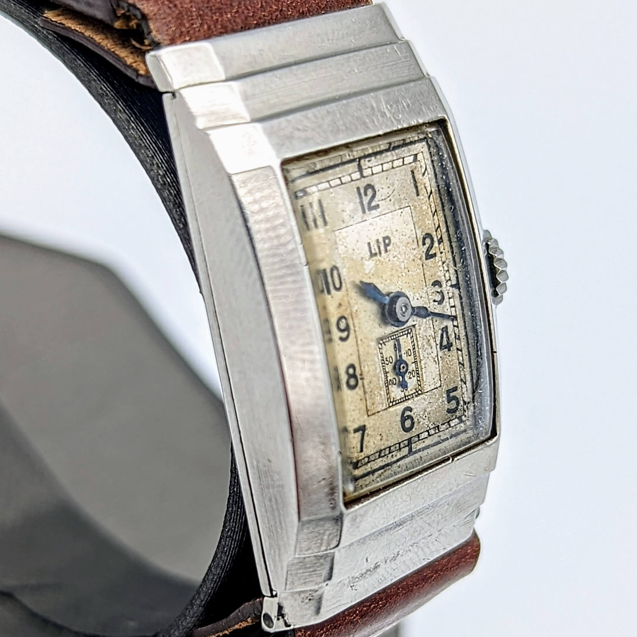 LIP Art Deco Watch Cal. 183 France Made Vintage Wristwatch