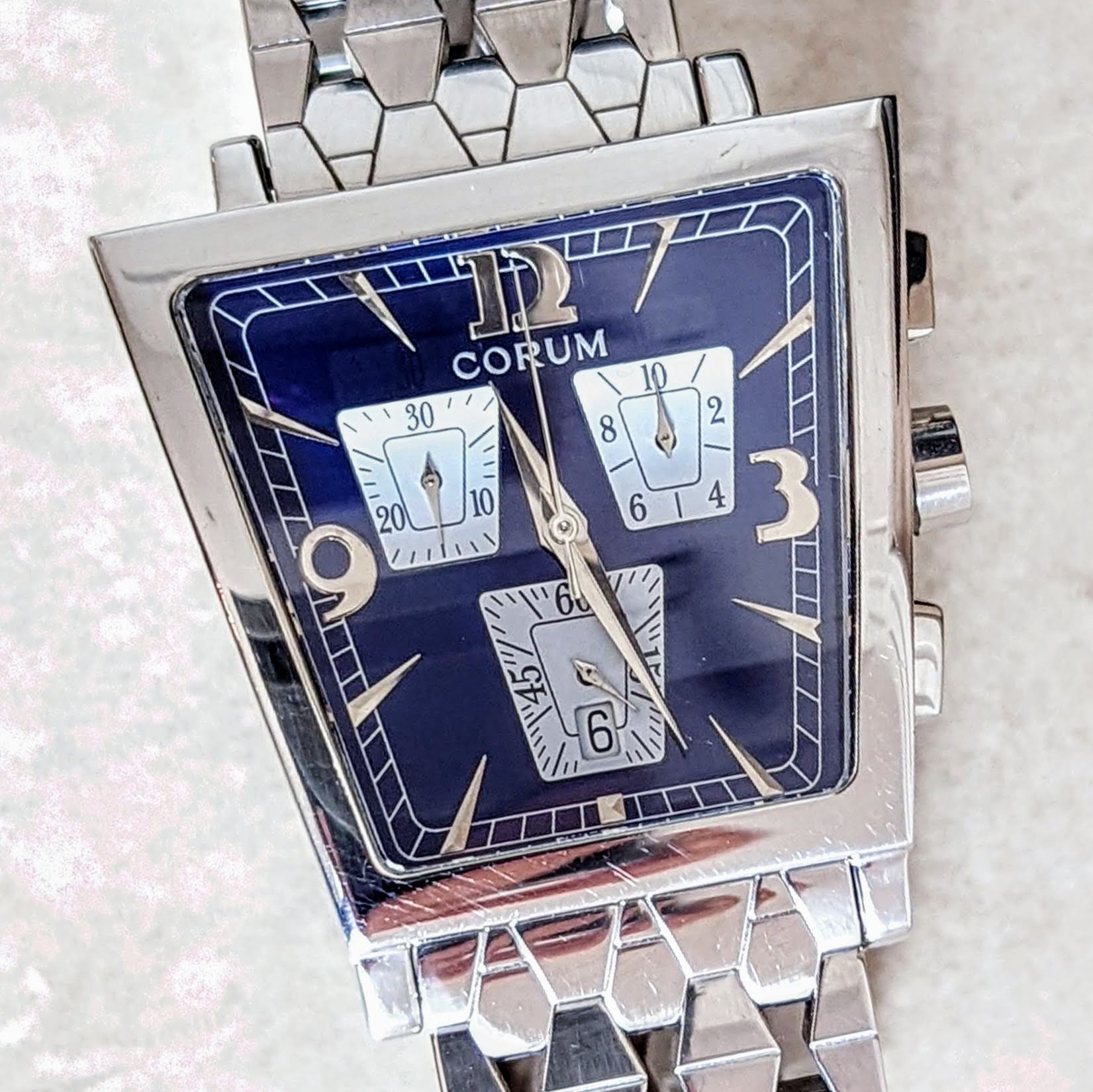 Corum trapeze hotsell men's watch
