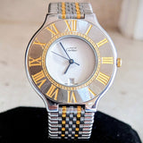 Must de Cartier 21 Wristwatch 35mm Date Indicator Swiss Quartz Watch