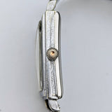 Berg Bruchsicher Wristwatch Late 1930s to Mid 1940s Stainless Steel Watch