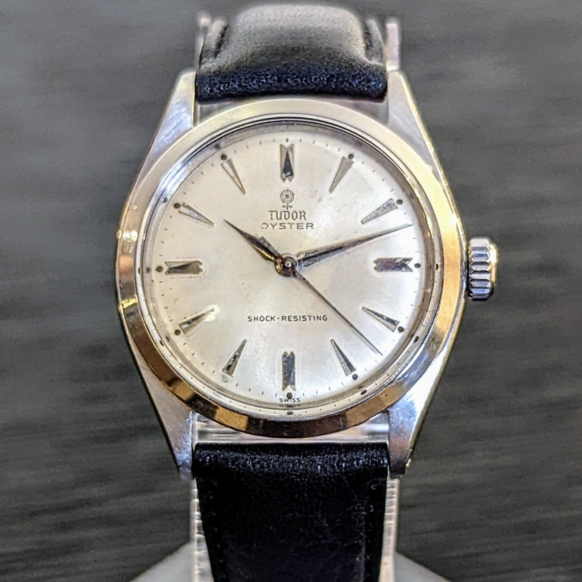 1962 TUDOR Oyster Watch Shock Resisting Ref. 7934 Vintage