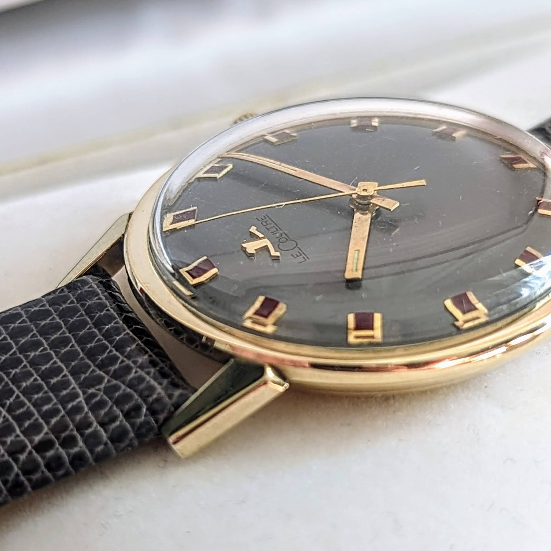 1965 LeCoultre Watch Cal. K830/CW 17 Jewels 10K GF Vintage Wristwatch