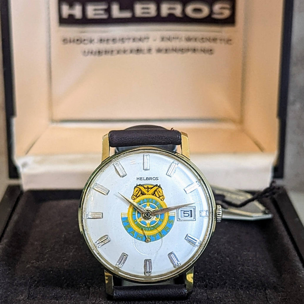 HELBROS International Brotherhood of Teamster Watch Manual Wristwatch ...