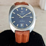 WITTNAUER Geneve Automatic Watch Date Indicator Cal. C11KAS-2 Swiss Wristwatch