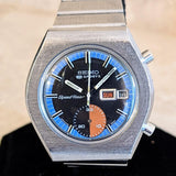 SEIKO Automatic Chronograph Watch Day/Date Indicator Wristwatch