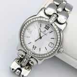 BERTOLUCCI Vir Watch Diamond Bezel 35mm S.S. Wristwatch