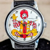 1972 Ronald McDonald Wristwatch by Caravelle - Bulova 7 Jewels Cal. 11DP