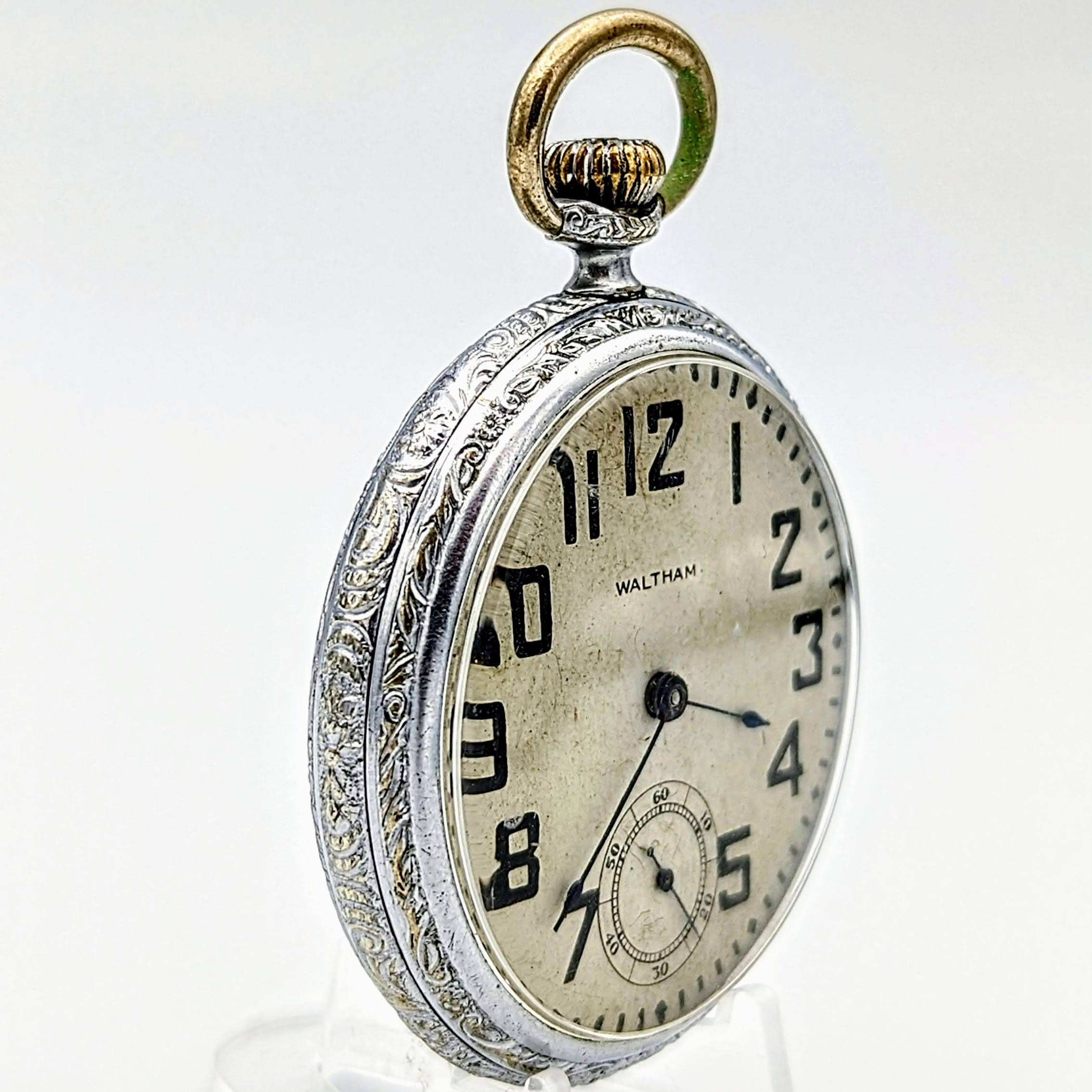 1904 Antique Waltham Pocket Watch Model 1899 Size 16s Grade 610 7 Jewels
