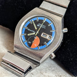 SEIKO Automatic Chronograph Watch Day/Date Indicator Wristwatch