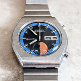 SEIKO Automatic Chronograph Watch Day/Date Indicator Wristwatch