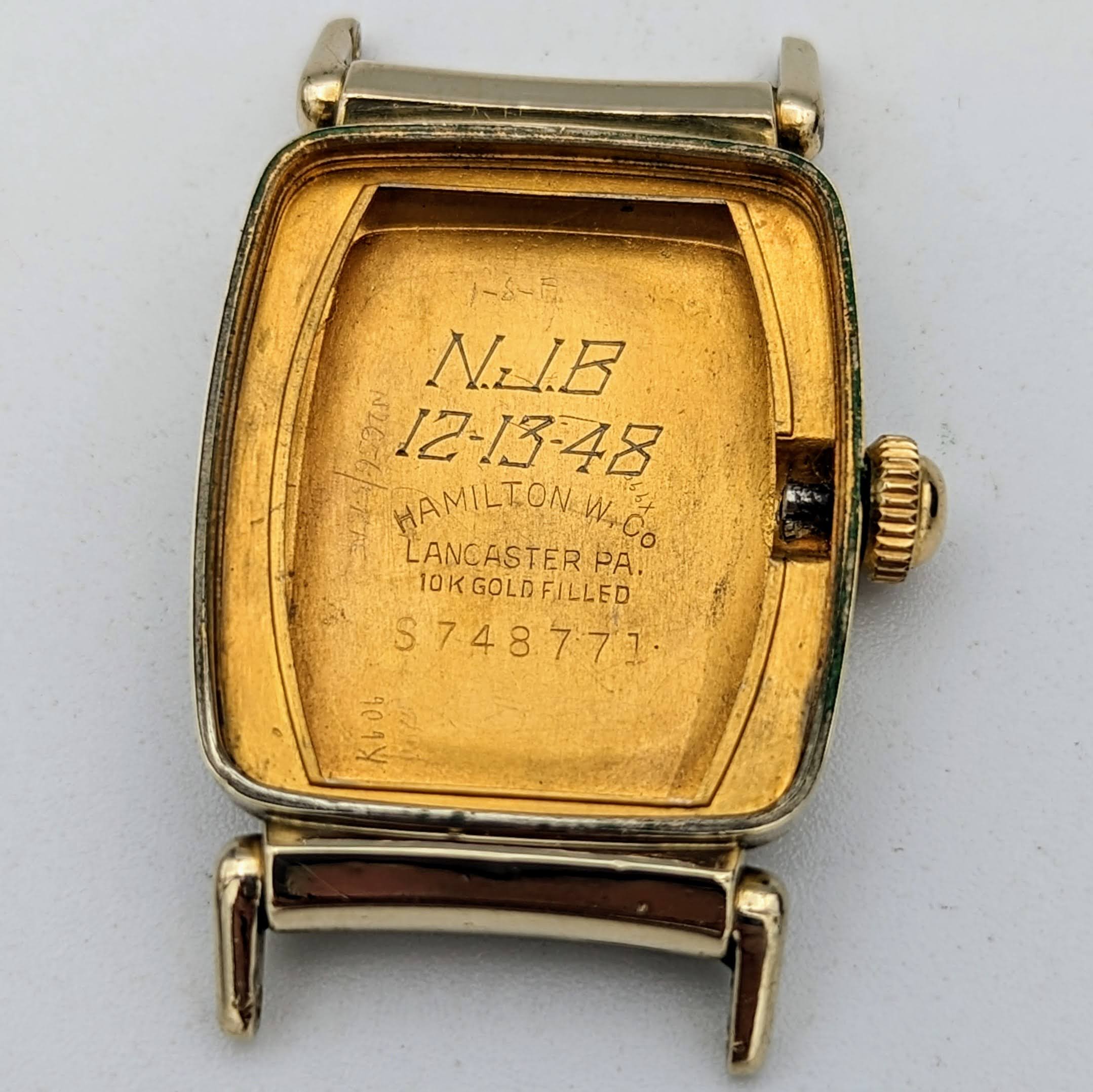 1948 Hamilton Brandon Watch CLD (sealed) 10K GF Wristwatch Grade 980 17 Jewels