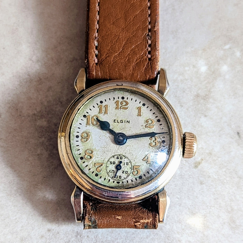 Vintage 1928 ELGIN Watch 17 Jewels Model 1 Grade 428 Wristwatch ...
