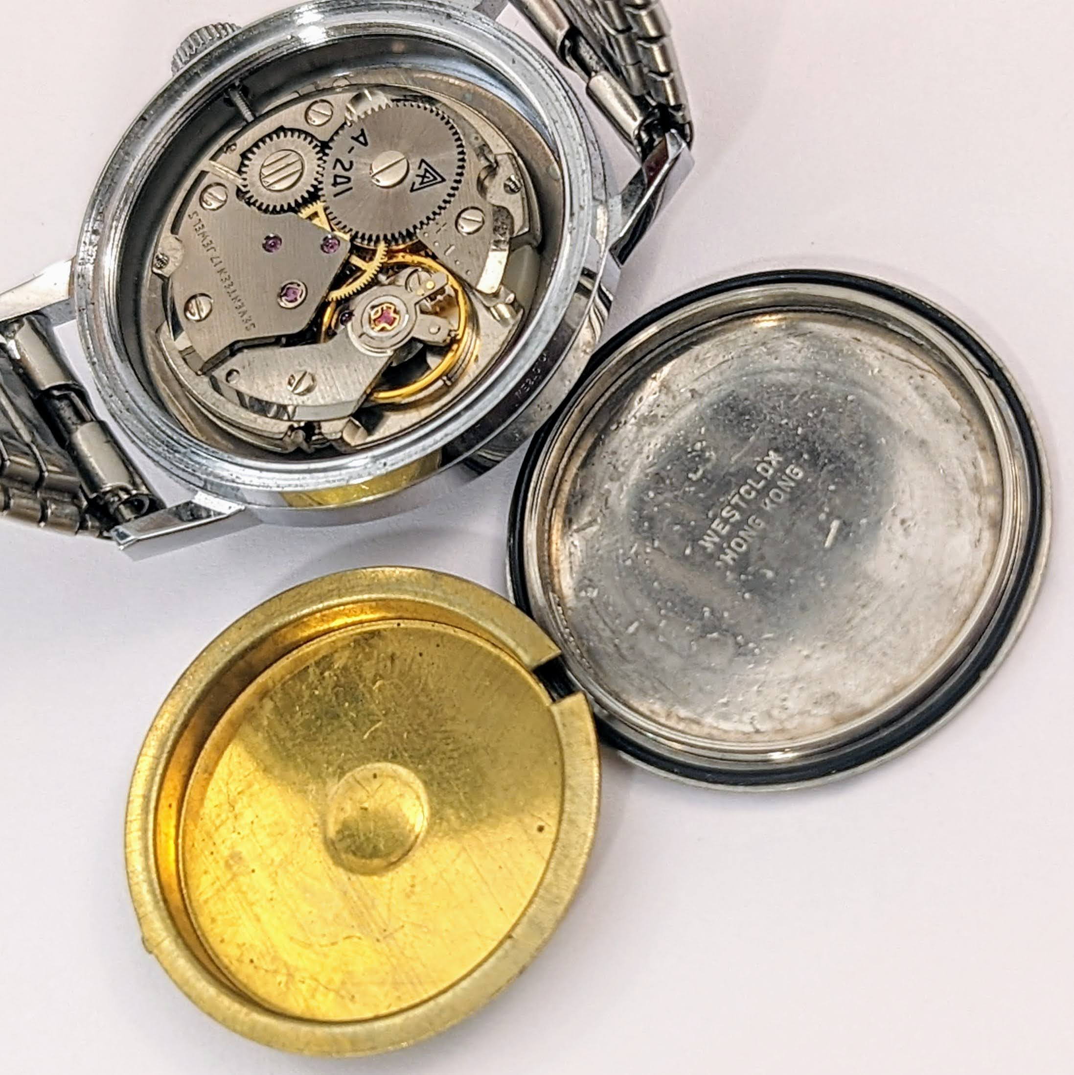 Stunning Condition WESTCLOX Watch 17 Jewels Date Indicator Vintage Wr stunning-condition-westclox-watch-17-jewels-date-indicator-vintage-wr