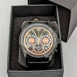 JORG GRAY Signature Chronograph Wristwatch Tachymeter Anti-Reflective Watch