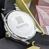 MARTEL Le Pont Wristwatch Luminous Date Display Watch Original Box & Papers!