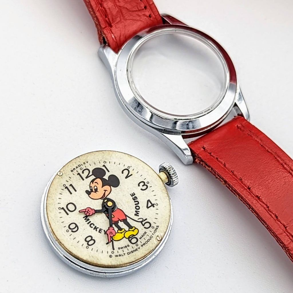 Shop 1975 MICKEY MOUSE Wristwatch Second Hand Horology SECOND HAND