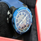 EARNSHAW Bessemer Compressor Automatic Wristwatch Mettalic Blue – BRAND NEW! In Box!