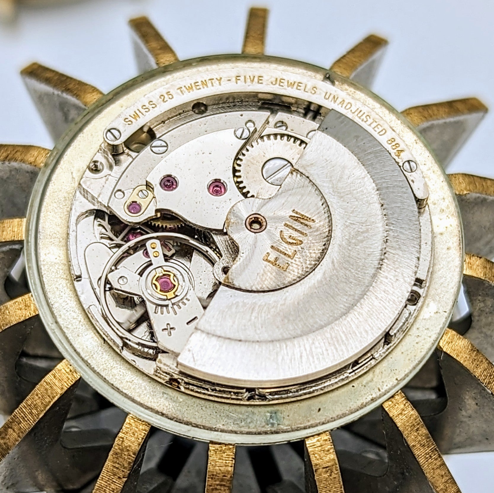 Elgin Compressor Watch Vintage LORD ELGIN