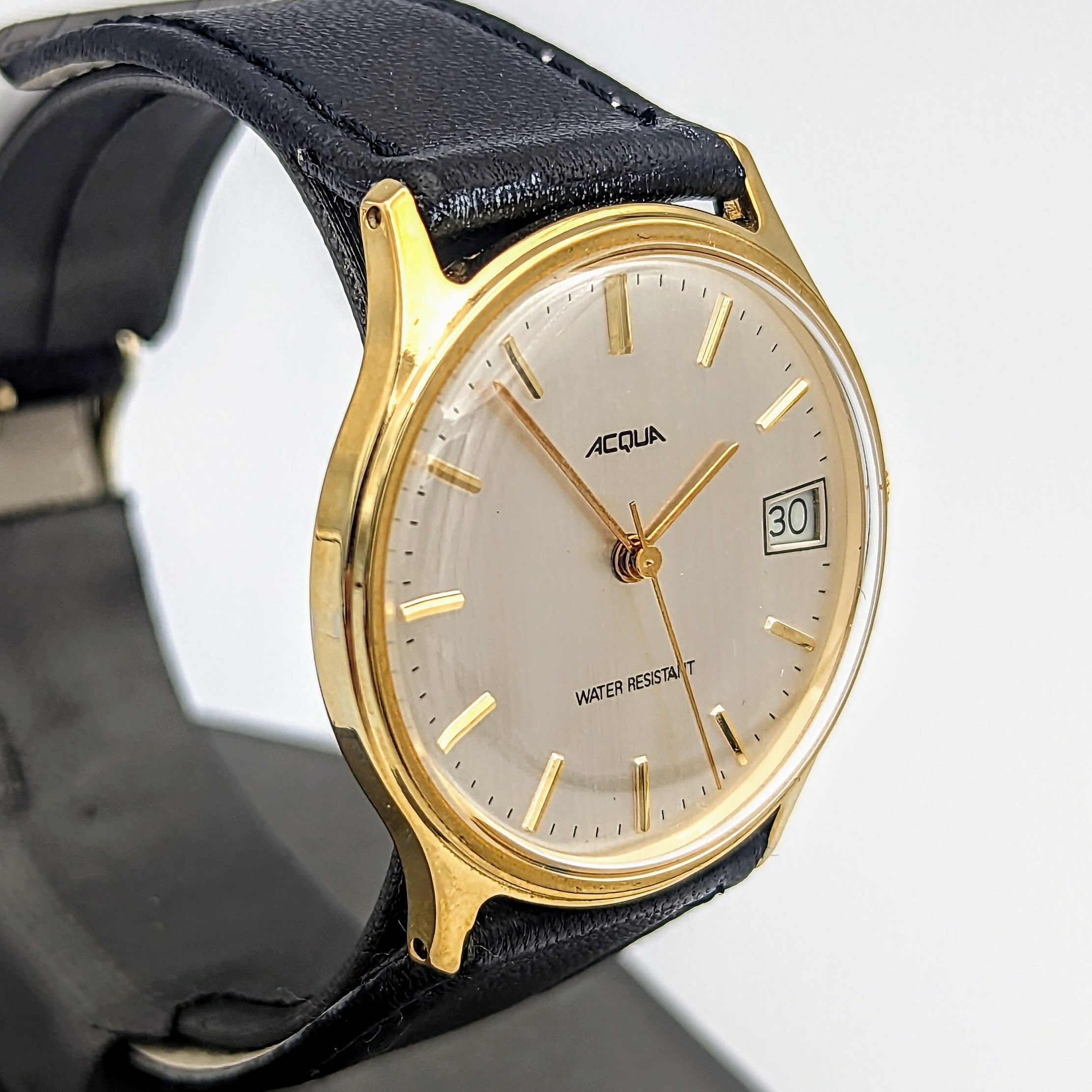 Timex ACQUA Mechanical Watch Date Indicator Vintage Wristwatch