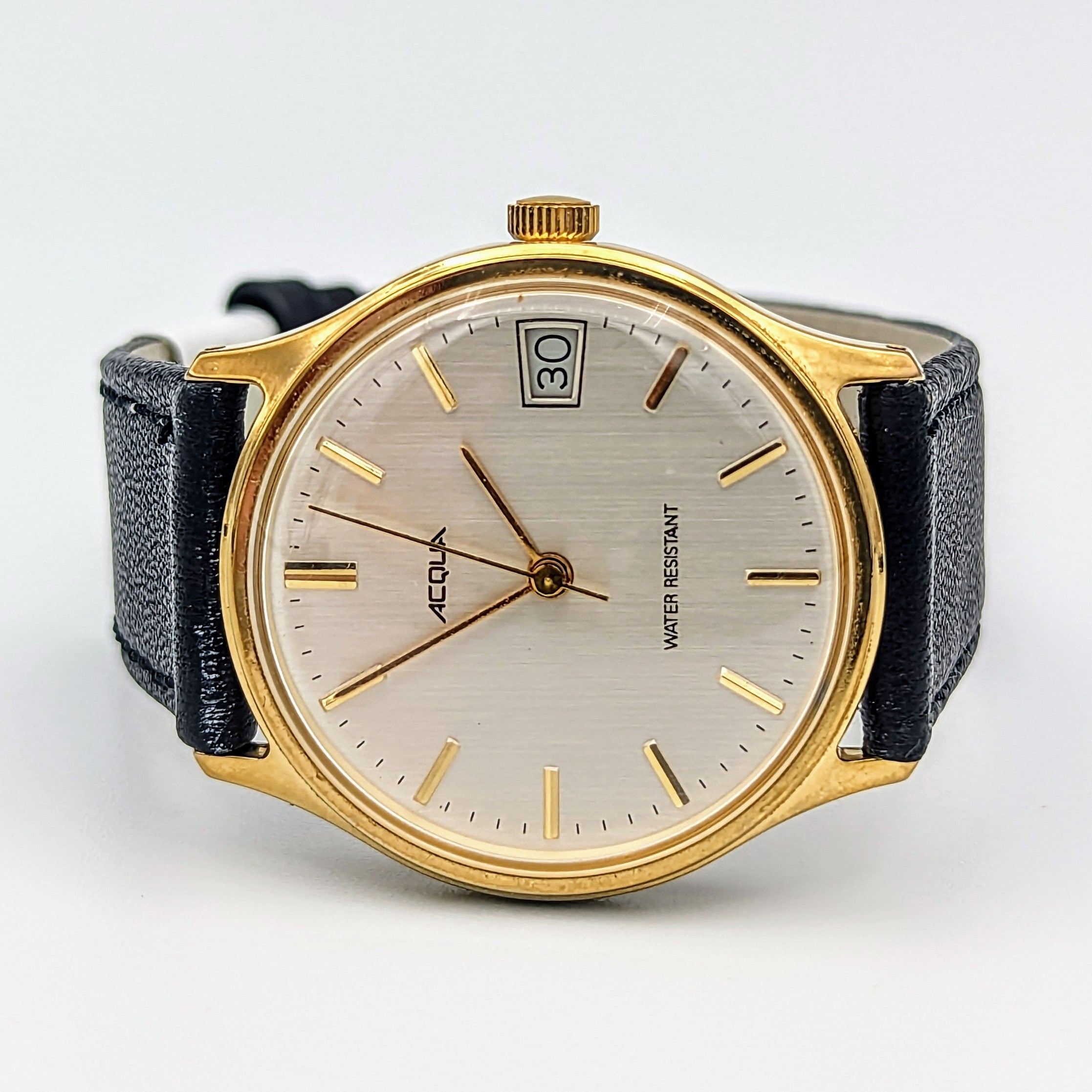 Timex ACQUA Mechanical Watch Date Indicator Vintage Wristwatch