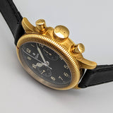 TUTIMA Flieger Chronograph 1941 Wristwatch 18K Yellow GOLD Pilot's Watch Ref. 753-01